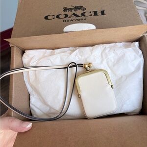 Coach Kisslock Pouch Necklace Spring 2026